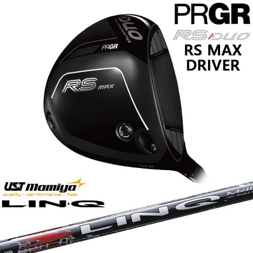 PRGR RS DUOシリーズ RS MAX ドライバー 2026年モデル[DW]プロギアPRGR LIN-Q RED EX リンク レッド EX マミヤmamiya｜カスタムクラブ工房 OVDGOLF