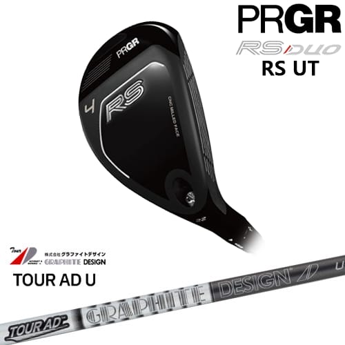 【OVDカスタム】PRGR RS DUOシリーズ RS UT ユーティリティ 2026年モデル[UT]プロギアPRGR Tour AD U ツアーAD グラファイトデザイン｜カスタムクラブ工房 OVDGOLF