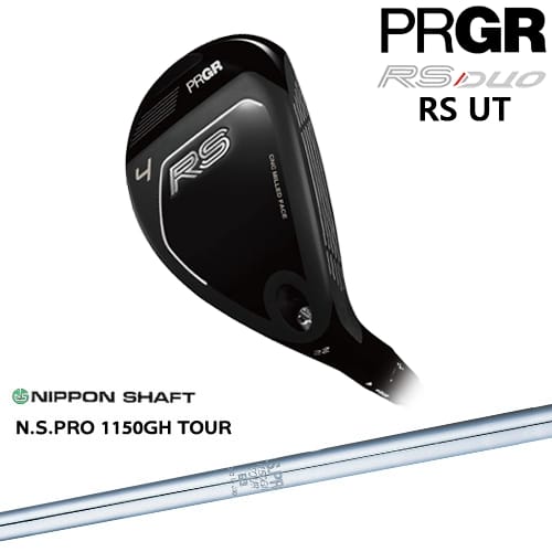 【OVDカスタム】PRGR RS DUOシリーズ RS UT ユーティリティ 2026年モデル[UT]プロギアPRGR N.S.PRO 1150GH TOUR 日本シャフト｜カスタムクラブ工房 OVDGOLF