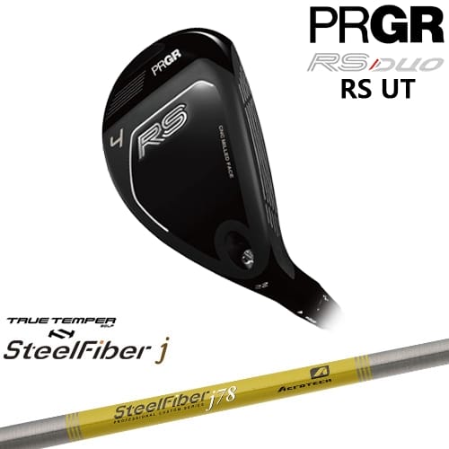 【OVDカスタム】PRGR RS DUOシリーズ RS UT ユーティリティ 2026年モデル[UT]プロギアPRGR スチールファイバーj(パラレル) SteelFiberTRUE TEMPER｜カスタムクラブ工房 OVDGOLF