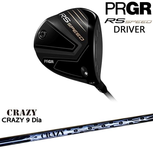 【OVDカスタム】PRGR RS SPEED ドライバー 2025年モデル 右用[DW]プロギアPRGR CRAZY 9 DiaCRAZYクレイジー