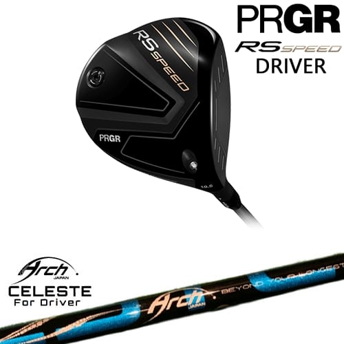 【OVDカスタム】PRGR RS SPEED ドライバー 2025年モデル 右用[DW]プロギアPRGR Natural9 CELESTEセレステ ARCH GOLF アーチゴルフジャパン