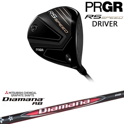 【OVDカスタム】PRGR RS SPEED ドライバー 2025年モデル 右用[DW]プロギアPRGR Diamana RB ディアマナ 三菱ケミカル｜カスタムクラブ工房 OVDGOLF