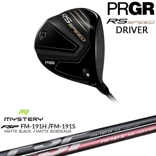 【OVDカスタム】PRGR RS SPEED ドライバー 2025年モデル 右用[DW]プロギアPRGR FM-191H FM-191S MYSTERY ミステリー