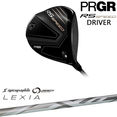 【OVDカスタム】PRGR RS SPEED ドライバー 2025年モデル 右用[DW]プロギアPRGR LEXIA：： for DRIVERレクシアシンカグラファイト