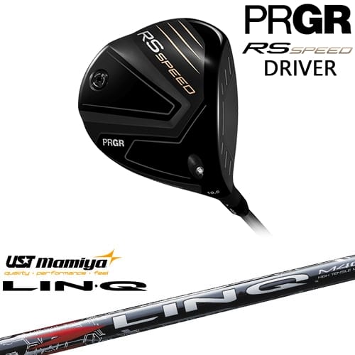 【OVDカスタム】PRGR RS SPEED ドライバー 2025年モデル 右用[DW]プロギアPRGR LIN-Q RED EX リンク レッド EX マミヤmamiya｜カスタムクラブ工房 OVDGOLF