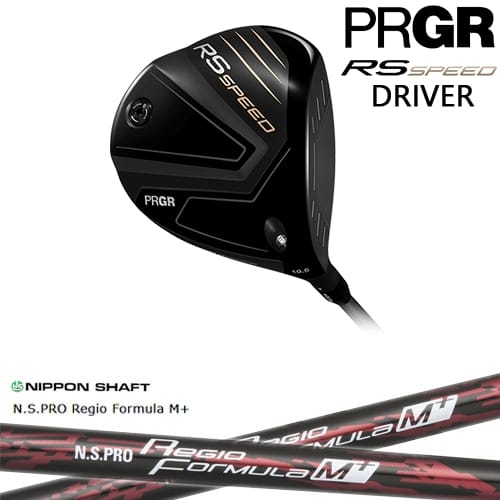 【OVDカスタム】PRGR RS SPEED ドライバー 2025年モデル 右用[DW]プロギアPRGR N.S.PRO Regio Formula M + レジオフォーミュラMプラス