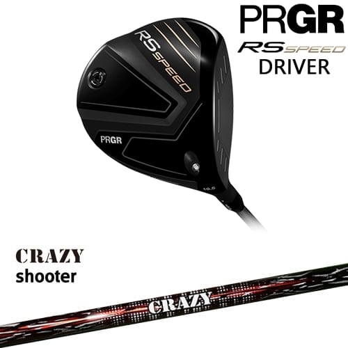 【OVDカスタム】PRGR RS SPEED ドライバー 2025年モデル 右用[DW]プロギアPRGR Shooter シューター CRAZY