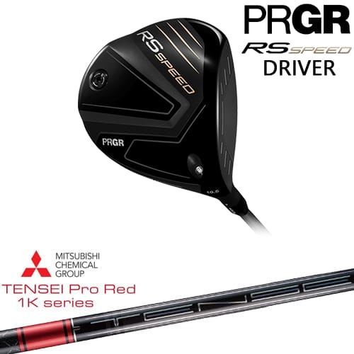 【OVDカスタム】PRGR RS SPEED ドライバー 2025年モデル 右用[DW]プロギアPRGR TENSEI Pro Red 1Kテンセイプロレッド1K 三菱ケミカル