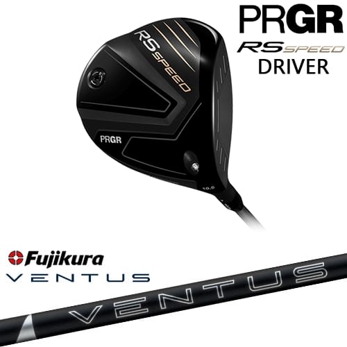 【OVDカスタム】PRGR RS SPEED ドライバー 2025年モデル 右用[DW]プロギアPRGR 24 VENTUS BLACK ベンタス ブラック フジクラ Fujikura｜カスタムクラブ工房 OVDGOLF