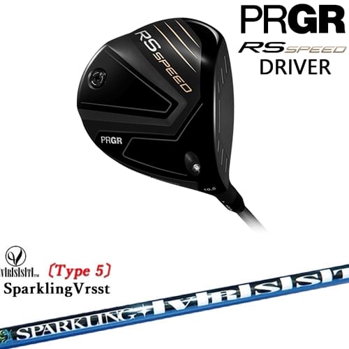 【OVDカスタム】PRGR RS SPEED ドライバー 2025年モデル 右用[DW]プロギアPRGR SPARKLING VRSST Type5 スパークリングヴァスト
