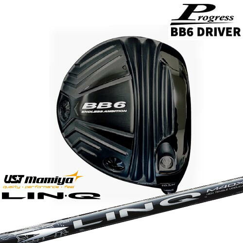 Progress プログレス/BB6 Driver/ドライバー/1W/LIN-Q WHITE EX リンク ホワイト EX マミヤmamiya カスタムクラブ|カスタムクラブ工房 OVDGOLF