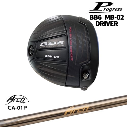 【OVDカスタム】Progress BB6 MB-02 ドライバー[DW]プログレスProgress CA-01P ARCH GOLF アーチゴルフジャパン 96,800円