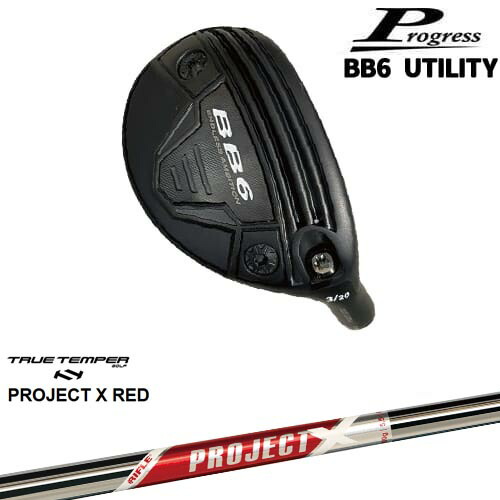 【OVDカスタム】Progress BB6 Utility ユーティリティ[UT]プログレスProgress PROJECT X RED プロジェクトエックスレッド TRUE TEMPER