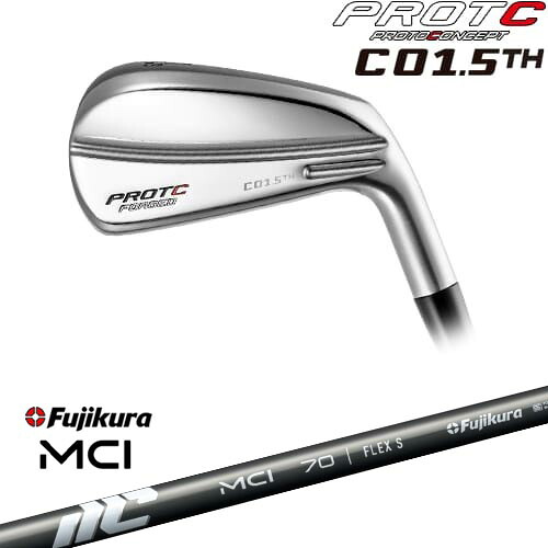C01.5TH FORGED HYBRID IRON アイアン型UT[UT]プロトコンセプトPROTOCONEPT New MCI Fujikura フジクラ