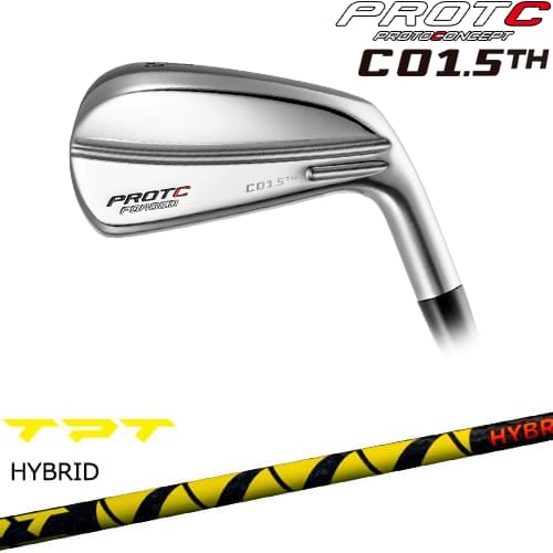 【OVDカスタム】C01.5TH FORGED HYBRID IRON アイアン型UT[UT]プロトコンセプトPROTOCONEPT TPT GOLF ハイブリッドシャフト｜カスタムクラブ工房 OVDGOLF
