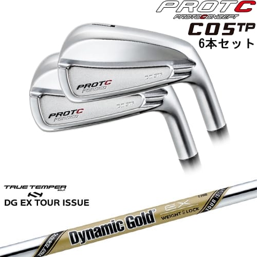 【OVDカスタム】C05TP FORGED IRON アイアン6本set(5I-PW/6I-GW)[5P]プロトコンセプトPROTOCONCEP DynamicGoldEX TOUR ISSUE ツアーイシューTRUE TEMPER