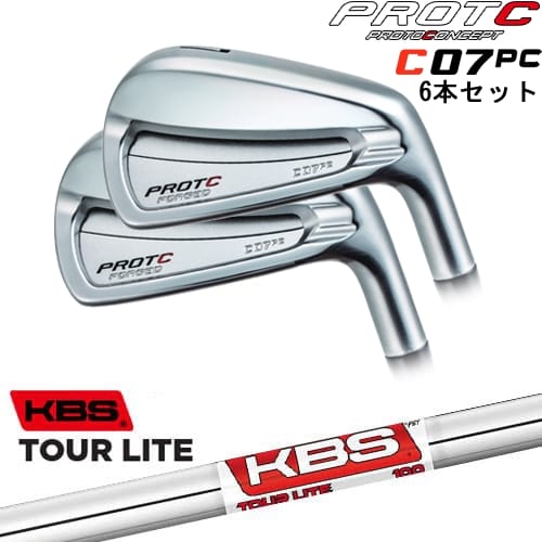 【OVDカスタム】C07PC FORGED IRON アイアン6本set(5I-PW/6I-GW)[5P]プロトコンセプトPROTOCONCEP KBS TOUR LITE(ツアー ライト )