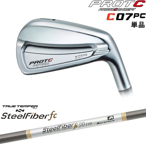 【OVDカスタム】C07PC FORGED IRON アイアン単品[IR]プロトコンセプトPROTOCONCEP スチールファイバーfc(テーパー) SteelFiberTRUE TEMPER