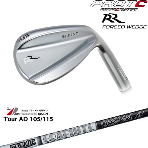 【OVDカスタム】PROTOCONCEPT RR FORGED WEDGE フォージド ウェッジ[WD]プロトコンセプトPROTOCONCEP TourAD 105 115 ツアーAD 105 115グラファイトデザイン｜カスタムクラブ工房 OVDGOLF
