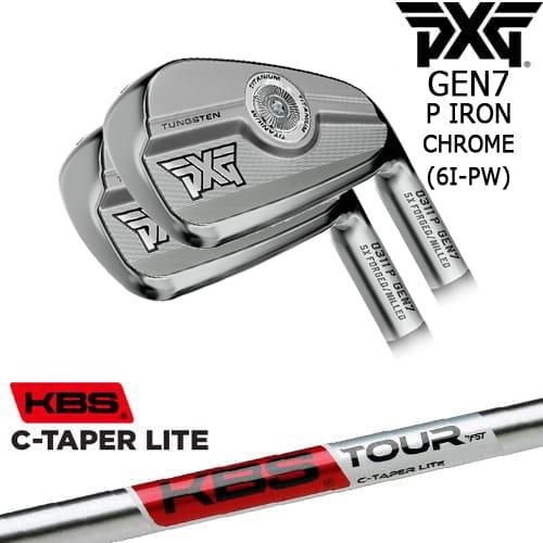 【OVDカスタム】PXG 0311 GEN7 P アイアン5本set(6I-PW) Chrome(シルバー)[6P]ピーエックスジーPXG KBS C-TAPER LITE シーテーパー ライト 91,658円