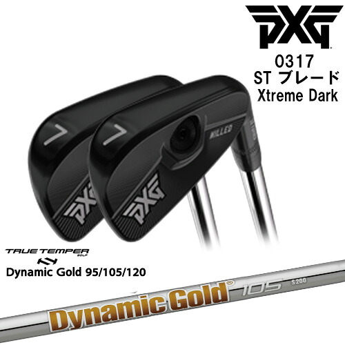 【PXGならOVDGOLF！】割引中 PXG 0317 ST ブレード XtremeDark 左右 5本set(6-Pw) 2022年[6P]ピーエックスジーPXG DynamicGold85 95 105 115 120 ダイナミックゴールドTRUE TEMPER 105,875円