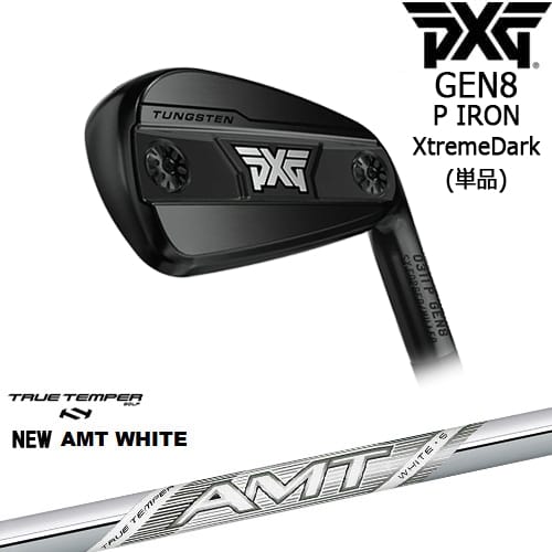 【OVDカスタム】PXG 0311 GEN8 P アイアン単品 XtremeDark(ブラック)[IR]ピーエックスジーPXG New AMT WHITE ホワイトTRUE TEMPERトゥルーテンパー