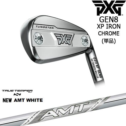 【OVDカスタム】PXG 0311 GEN8 XP アイアン単品 Chrome(シルバー)[IR]ピーエックスジーPXG New AMT WHITE ホワイトTRUE TEMPERトゥルーテンパー