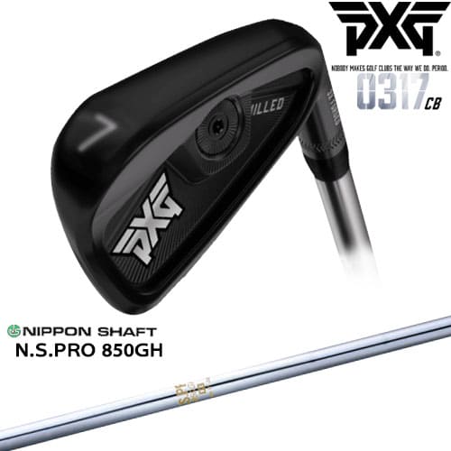 【PXGならOVDGOLF！】PXG 0317 CB プレーヤーズアイアン6本set(5-Pw)Extreme Dark[5P]N.S.PRO 850GH 日本シャフト