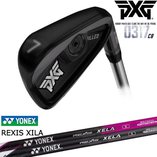 【PXGならOVDGOLF！】PXG 0317 CB プレーヤーズアイアン6本set(5-Pw)Extreme Dark[5P]REXIS XELA レクシス キセラ YONEX ヨネックス｜カスタムクラブ工房 OVDGOLF