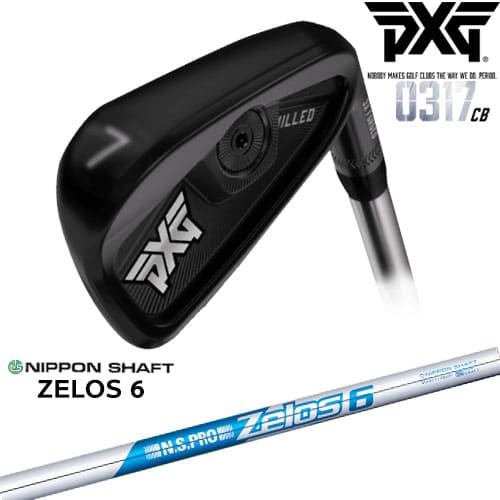 【PXGならOVDGOLF！】PXG 0317 CB プレーヤーズアイアン6本set(5-Pw)Extreme Dark[5P]N.S.PRO ZELOS 6 日本シャフト｜カスタムクラブ工房 OVDGOLF