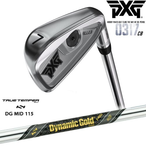 【PXGならOVDGOLF！】PXG 0317 CB プレーヤーズアイアン6本set(5-Pw)Chrome [5P]Dynamic Gold MID 115 TRUE TEMPERトゥルーテンパー｜カスタムクラブ工房 OVDGOLF