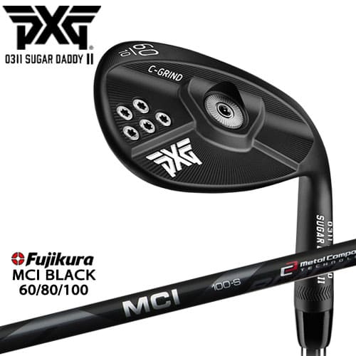 とっておきし福袋 PXG SUGAR DADDY2 0311 MILLED ウェッジ BLACK