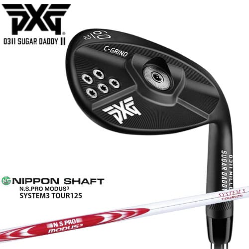 PXG SUGAR DADDY2 日本シャフト 黒) シュガーダディ ウェッジ