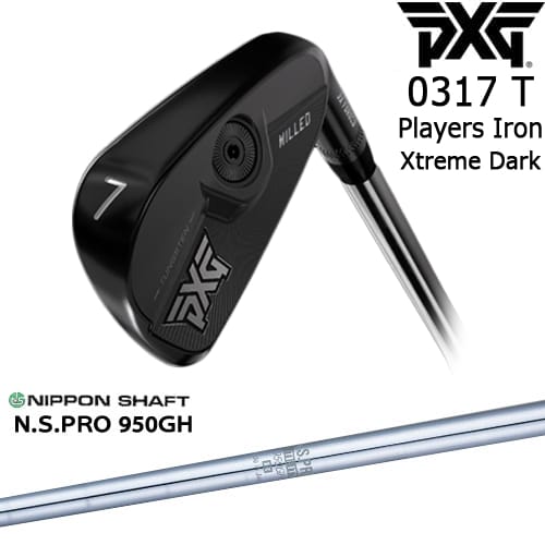 PXG 0317 T プレーヤーズアイアン6本set(5I-PW) XTREME DARK[5P]ピーエックスジーPXG N.S.PRO 950GH 日本シャフト