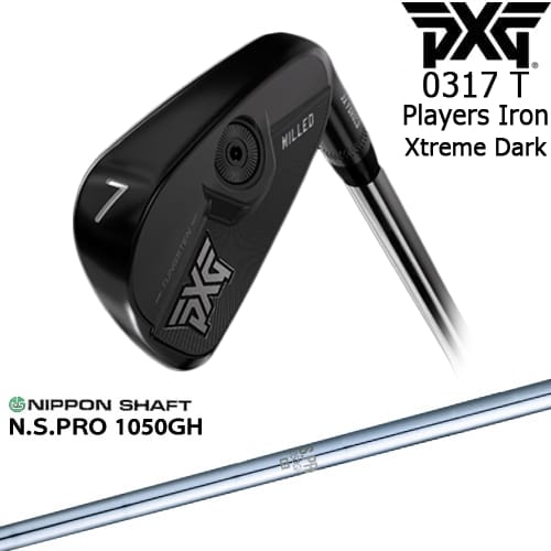 PXG 0317 T プレーヤーズアイアン6本set(6I-GW) XTREME DARK[6G]ピーエックスジーPXG N.S.PRO 1050GH 日本シャフト 122,100円