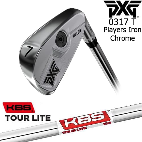 PXG 0317 T プレーヤーズアイアン6本set(6I-GW) CHROME[6G]ピーエックスジーPXG KBS TOUR LITE(ツアー ライト )