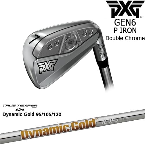 楽天市場】PXG GEN6 0311 P アイアン5本set(6-Pw)ダブルブラック[6P