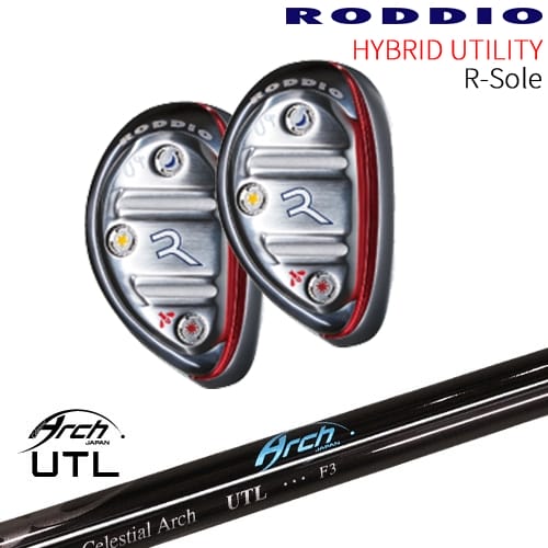 RODDIO HYBRID UT R-Sole ハイブリッド ユーティリティ Rソール[UT]ロッディオRODDIO For Utility UTL ARCH GOLF アーチゴルフジャパン｜カスタムクラブ工房 OVDGOLF