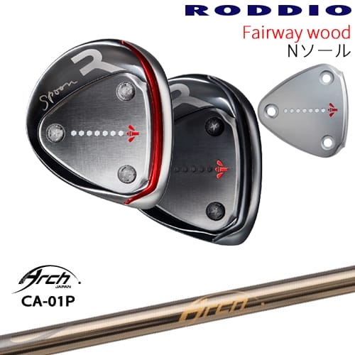 【OVDカスタム】RODDIO フェアウェイウッド Nソール 2024年モデル[FW]ロッディオRODDIO CA-01P ARCH GOLF アーチゴルフジャパン