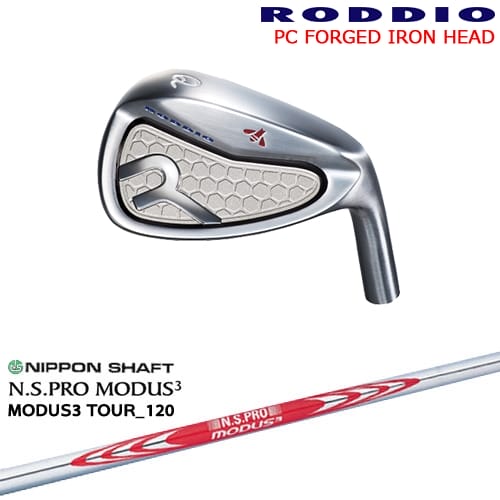 PC FORGED IRON アイアン単品(5I/6I/Qw/Rw/Sw) カラーオーダー対応[IR]ロッディオRODDIO N.S.PRO MODUS3 日本シャフト｜カスタムクラブ工房 OVDGOLF