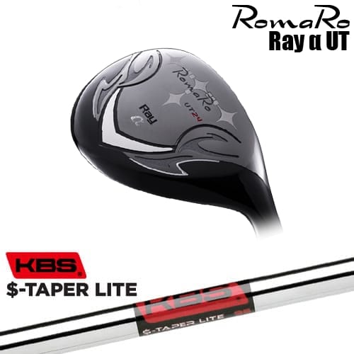 【予約/8～9月発売予定】【OVDカスタム】Romaro Ray α UT ユーティリティ[UT]ロマロROMARO KBS $-TAPER LITE ( エステーパー ライト )｜カスタムクラブ工房 OVDGOLF