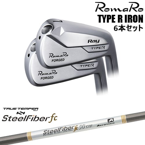 【OVDカスタム】RomaRo Ray TYPE R IRON アイアン6本set(5I-PW/6I-AW)[5P]ロマロROMARO スチールファイバーfc(パラレル) SteelFiberTRUE TEMPER 141,900円