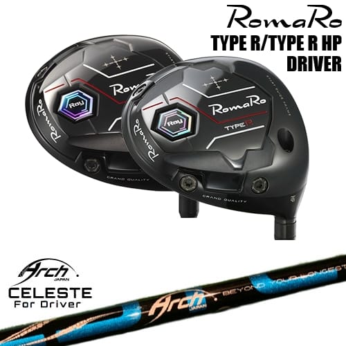 【OVDカスタム】Ray TYPE R/TYPR R HP ドライバー [DW]ロマロROMARO Natural9 CELESTEセレステ ARCH GOLF アーチゴルフジャパン