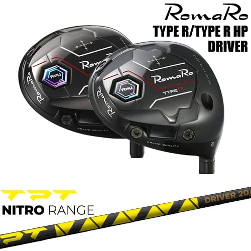 【OVDカスタム】Ray TYPE R/TYPR R HP ドライバー [DW]ロマロROMARO TPT NITRO RANGE ニトロレンジ｜カスタムクラブ工房 OVDGOLF