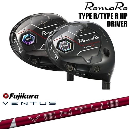 【OVDカスタム】Ray TYPE R/TYPR R HP ドライバー [DW]ロマロROMARO 24 VENTUS RED ベンタス レッド フジクラ Fujikura