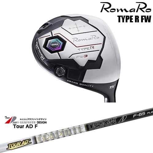 【OVDカスタム】RomaRo Ray TYPE R FW フェアウェイウッド[FW]ロマロROMARO TourAD F ツアーADグラファイトデザイン