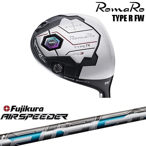【OVDカスタム】RomaRo Ray TYPE R FW フェアウェイウッド[FW]ロマロROMARO AIR SPEEDER エアー スピーダー フジクラ Fujikura
