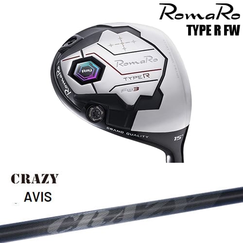 【OVDカスタム】RomaRo Ray TYPE R FW フェアウェイウッド[FW]ロマロROMARO CRAZY AVIS アヴィス クレイジー
