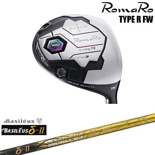 【OVDカスタム】RomaRo Ray TYPE R FW フェアウェイウッド[FW]ロマロROMARO δ2 デルタツー Basileus バシレウス｜カスタムクラブ工房 OVDGOLF